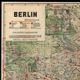 Stadtplan Berlin Grosse Ausgabe Mai 1928 Landkartenarchiv De