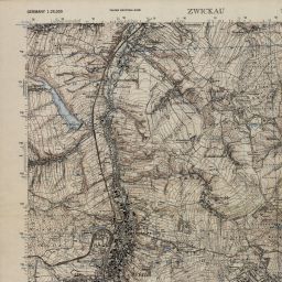 Topographische Karte 1:25.000 (5240) Zwickau [Meßtischblatt ...