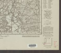 Topographische Karte 125.000 (3811) Emsdetten [März 1945